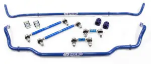 SuperPro Adjustable 24mm Front & 18mm Rear Sway Bar with HD End Links for 2018 Kia Stinger - RCSTING0100KIT