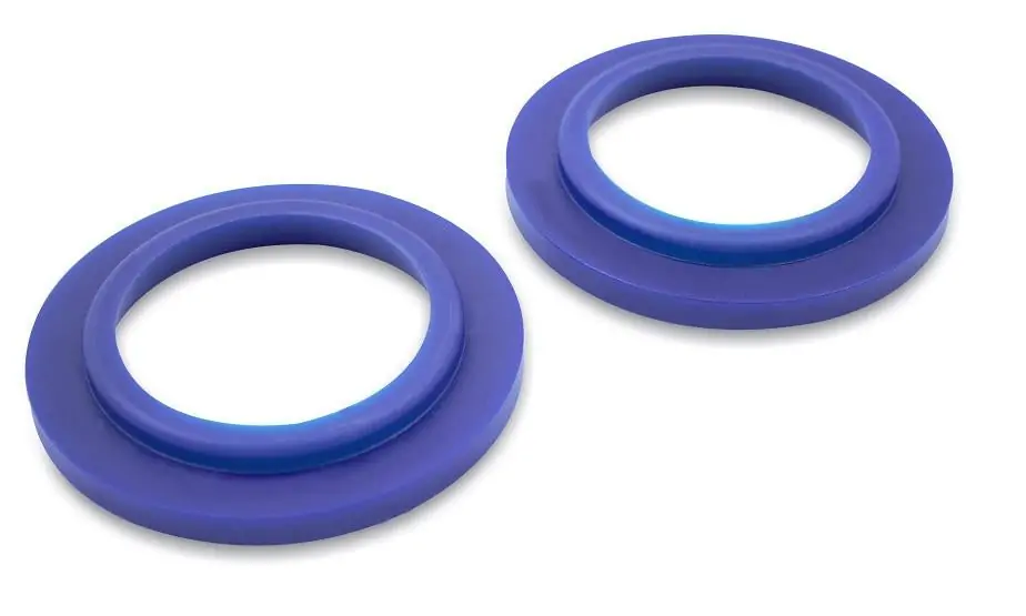 SuperPro Rear Spring Insulator Pad Bushing Kit for 1965 Triumph TR4A & 1968 Triumph TR6 - SPF2327K