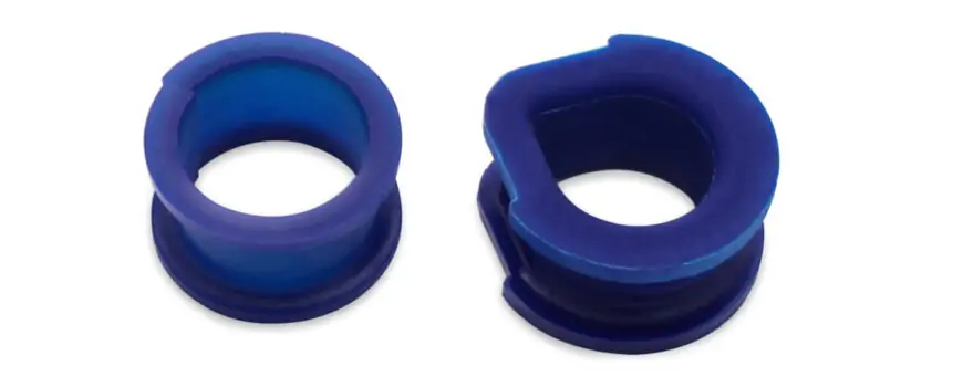 SuperPro Front Steering Rack & Pinion Mount Bushing Kit for 1989 Nissan Skyline R32 & 1990 Nissan 300ZX - SPF2492K