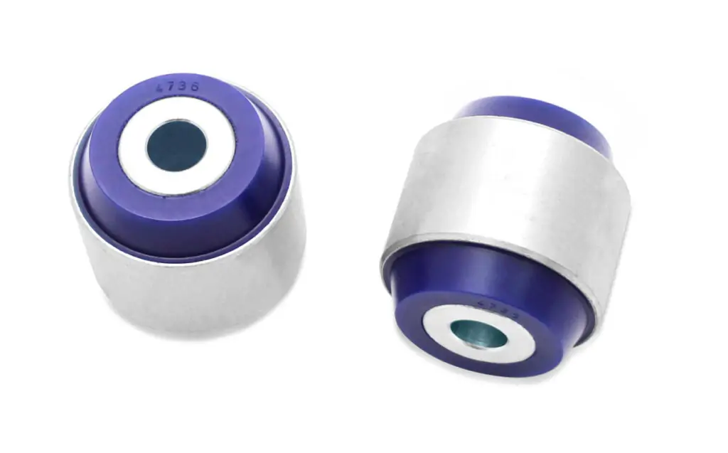 SuperPro Rear Lower Control Arm Inner Forward Bushing Kit for 2015 Ford Mustang EcoBoost & V6 - SPF4736K