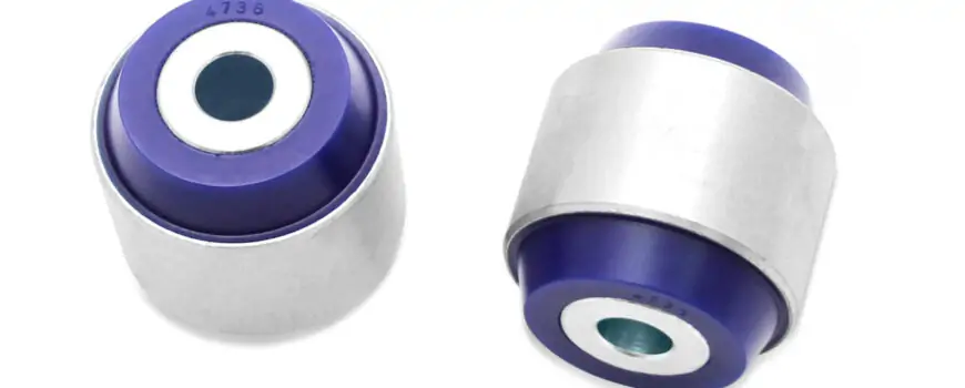 SuperPro Rear Lower Control Arm Inner Forward Bushing Kit for 2015 Ford Mustang EcoBoost & V6 - SPF4736K