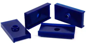 SuperPro Rear Spring Insulator Pad Bushing Kit for 1956 MG MGA & 1962 MG MGB - SPF0013K