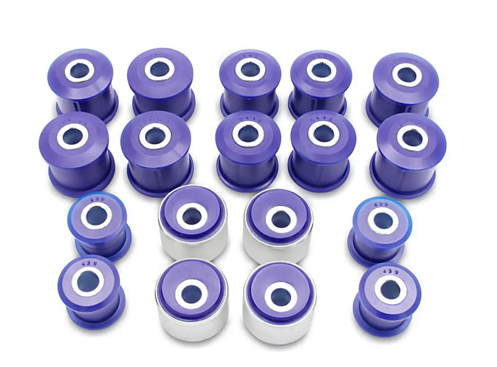 SuperPro Moderate Lift Front & Rear Radius Arms & Panhard Rods Bushing Kit for 1991-1996 Toyota Land Cruiser & Lexus LX450 - KIT058ADJK