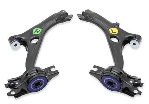SuperPro Front Lower Control Arm Set with SuperPro Bushings for 2016 Honda Civic EX - TRC1030