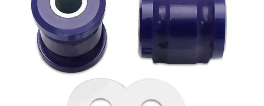 SuperPro Front Lower Control Arm Rearward Bushing Kit for 1986 Toyota Corolla DLX & LE - SPF1360K