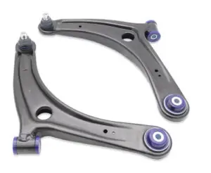 SuperPro Front Lower Control Arm Set with SuperPro Bushings for 2007-2014 Mitsubishi Outlander & Lancer Models - TRC1022