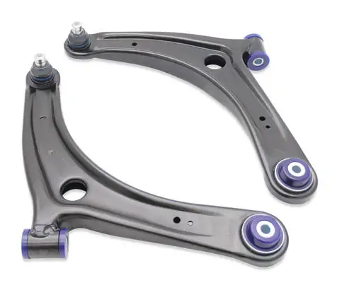 SuperPro Front Lower Control Arm Set with SuperPro Bushings for 2007-2014 Mitsubishi Outlander & Lancer Models - TRC1022