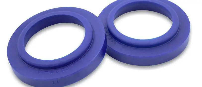 SuperPro Heavy-Duty Rear Spring Insulator Pad Bushing Kit for 1965 Triumph TR4A & 1968 Triumph TR6 - SPF2327-5K