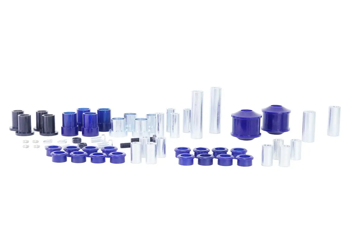 SuperPro Front and Rear Alignment Bushing Kit for 1989 Nissan Skyline GT-R (R32) AWD - KIT113K