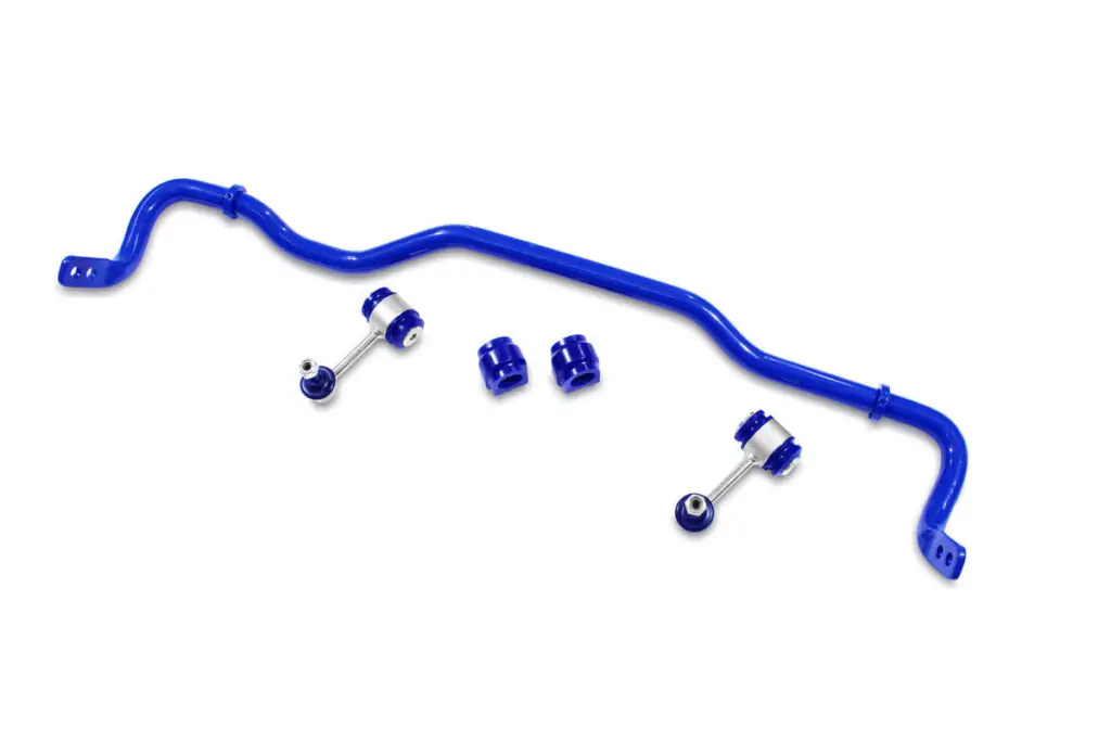SuperPro 24mm Adjustable HD Rear Sway Bar & End Link Set for 2015+ Audi A3 Quattro & VW Golf R