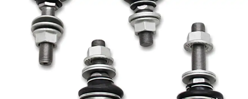 SuperPro Heavy Duty Adjustable Front Sway Bar Link Kit for 2009-2021 Nissan GT-R Models - TRC1225L