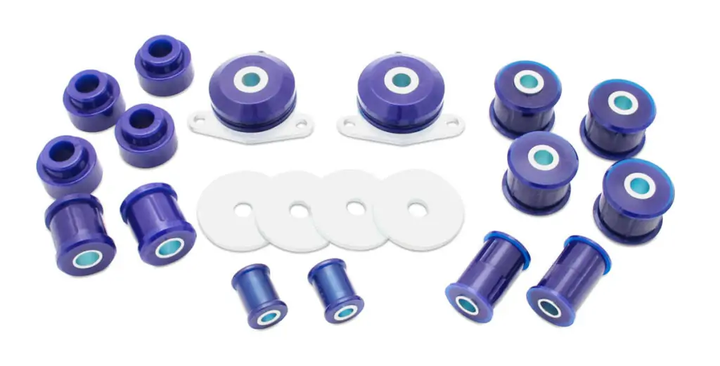 SuperPro Front and Rear Radius Arms & Panhard Rods Bushing Kit for Enhanced Suspension Performance - KIT042K