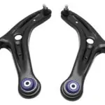 SuperPro Performance Lower Control Arm Set for 2014 Ford Fiesta ST (+Caster) - TRC1048