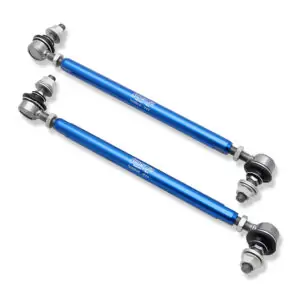 SuperPro Heavy Duty Adjustable Front Sway Bar Link Kit for 2008 Land Rover LR2 HSE (320mm-365mm Length) - TRC10265