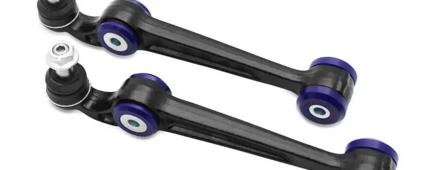 SuperPro Front Lower Control Arm Set with SuperPro Bushings for 2003 Mazda 6 & 2006 Ford Fusion S - TRC1055