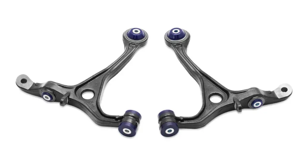 SuperPro Front Lower Control Arm Set with SuperPro Bushings for 2003 Honda Accord DX & 2004 Acura TSX Base - TRC1096