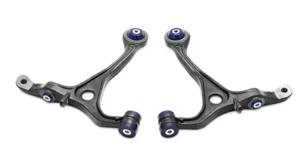 SuperPro Front Lower Control Arm Set with SuperPro Bushings for 2003 Honda Accord DX & 2004 Acura TSX Base - TRC1096