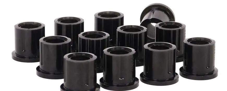SuperPro Rear Leaf Spring Bushing Kit for 1986 Toyota 4Runner DLX & Pickup Base - SPF2231HK