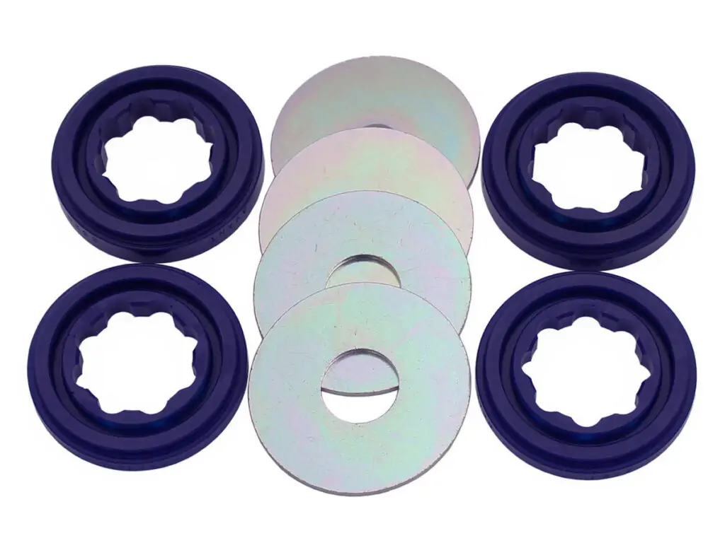 SuperPro Rear Crossmember Supplement Washers Bushing Kit for 1992-1998 Lexus SC300 & Toyota Supra - SPF2520K