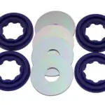 SuperPro Rear Crossmember Supplement Washers Bushing Kit for 1992-1998 Lexus SC300 & Toyota Supra - SPF2520K