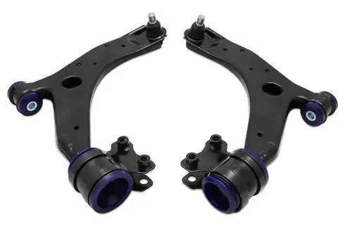 SuperPro Front Lower Control Arm Set with SuperPro Bushings for 2004 Mazda 3 i