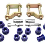 SuperPro Rear Greasable Shackle and Bushing Kit for 2005 Nissan Frontier & 2009 Suzuki Equator - KIT141SK
