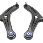 SuperPro Front Lower Control Arm Set with SuperPro Bushings for 2014 Ford Fiesta ST - TRC1046