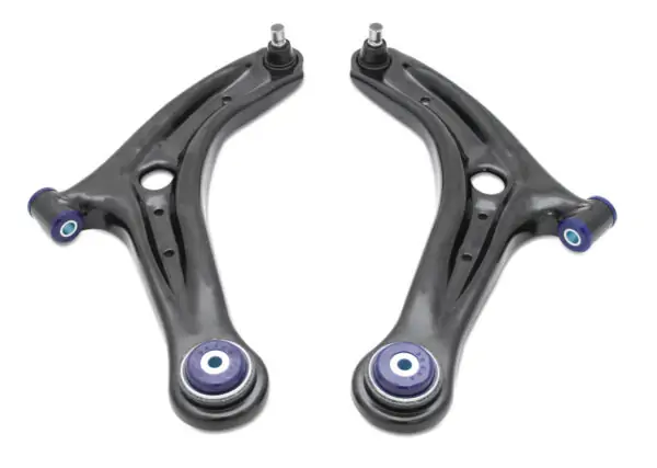 SuperPro Front Lower Control Arm Set with SuperPro Bushings for 2014 Ford Fiesta ST - TRC1046
