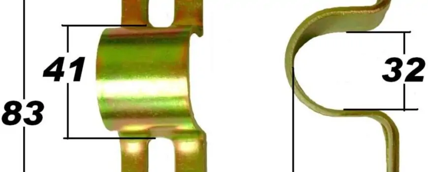 SuperPro Heavy-Duty Steel Sway Bar Mount Bracket for Enhanced Suspension Stability - SPF0984K
