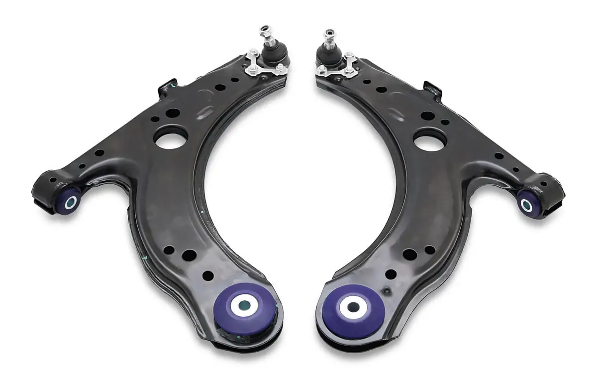 SuperPro Front Lower Control Arm Set with SuperPro Bushings for 1998-2006 Volkswagen Beetle
