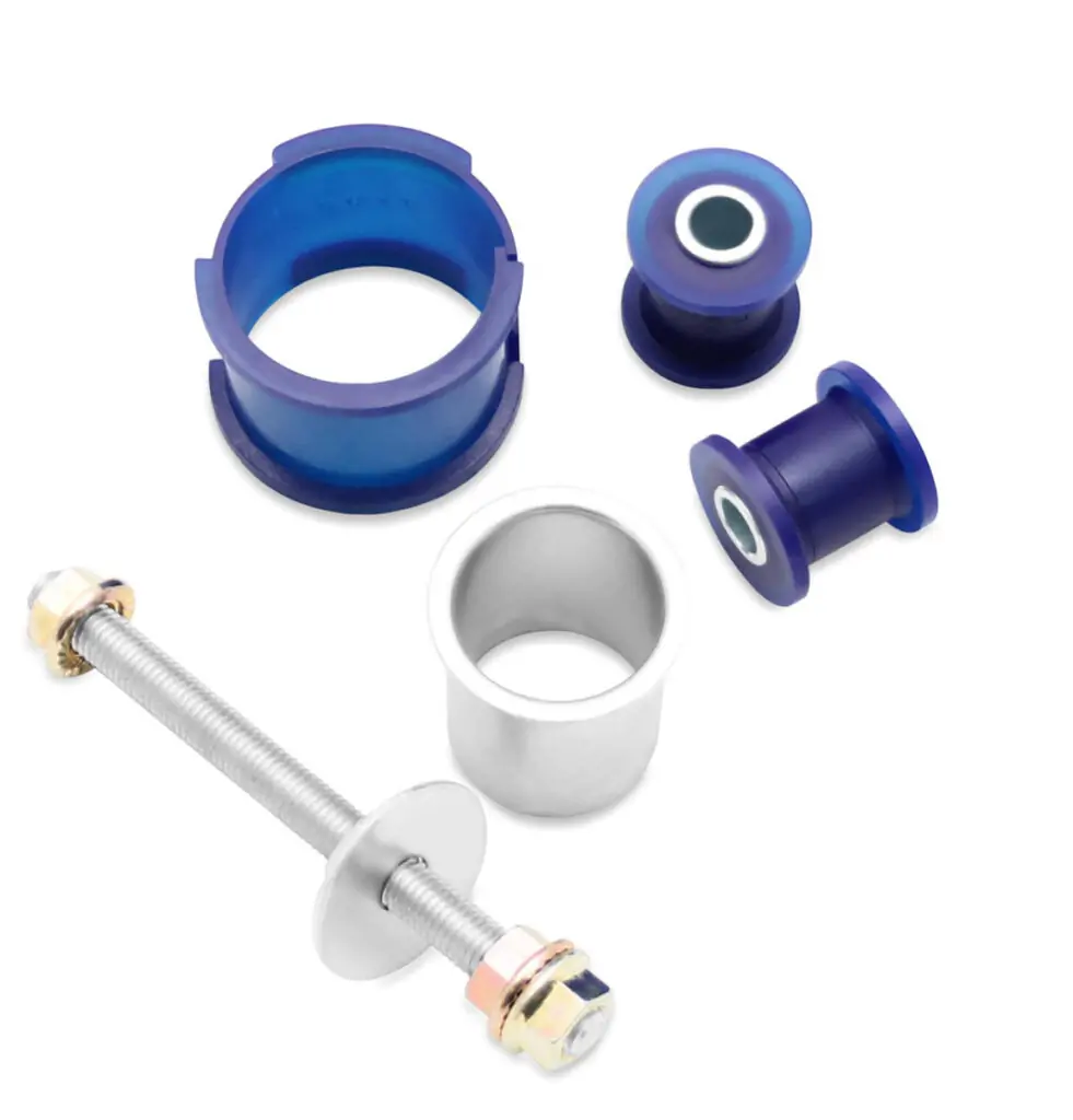 SuperPro Front Steering Rack & Pinion Mount Bushing Kit for 2005-2006 Saab 9-2X & Subaru Impreza WRX/STI - SPF2648K