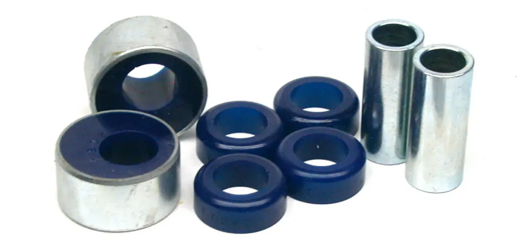 SuperPro Front Lower Control Arm Inner Rearward Bushing Kit for 1996 Geo Prizm Base (+Caster) - SPF1902K