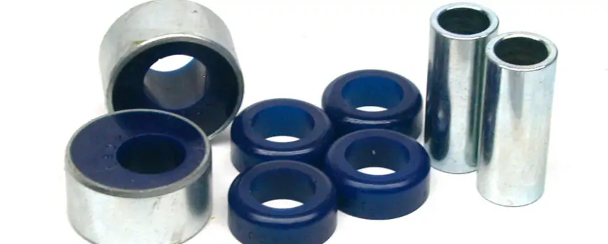 SuperPro Front Lower Control Arm Inner Rearward Bushing Kit for 1996 Geo Prizm Base (+Caster) - SPF1902K