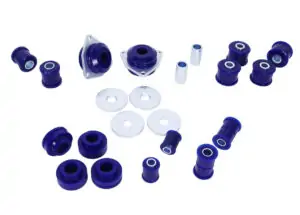 SuperPro Front and Rear Radius Arms & Panhard Rods Bushing Kit for 1983 Land Rover Defender 90 - KIT043BK