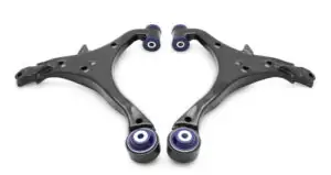 SuperPro Front Lower Control Arm Set with SuperPro Bushings for 2002 Honda CR-V EX - TRC1094