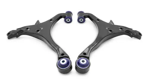 SuperPro Front Lower Control Arm Set with SuperPro Bushings for 2002 Honda CR-V EX - TRC1094