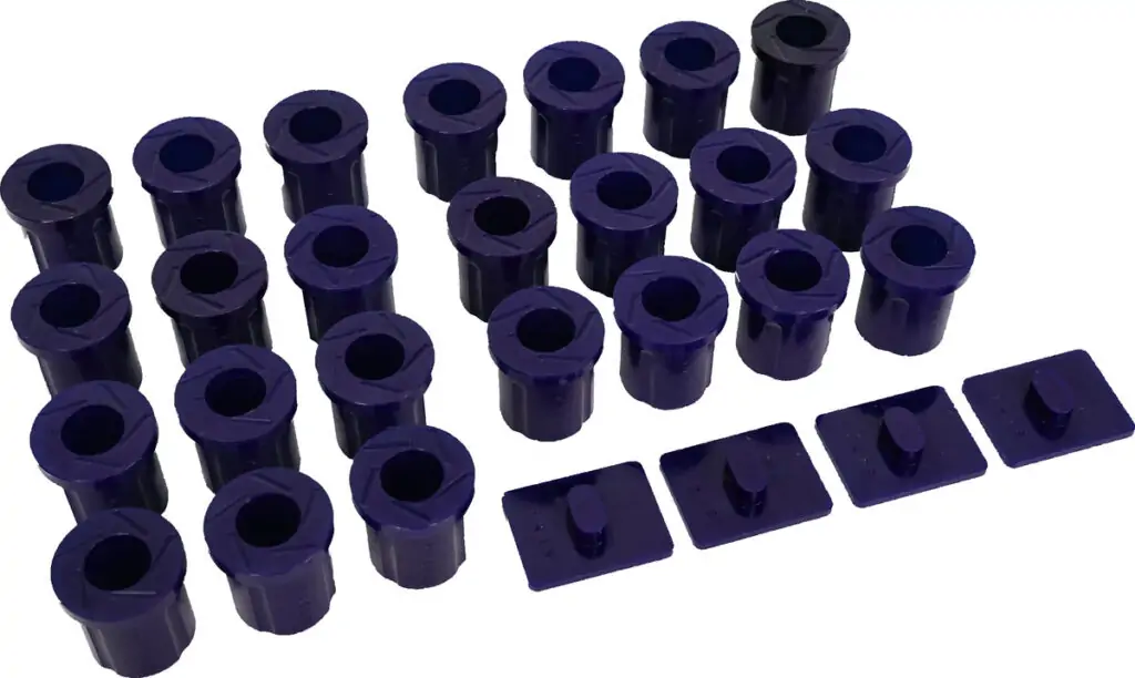 SuperPro Rear Leaf Spring and Slipper Pad Bushing Kit for 1967-1975 Toyota Land Cruiser - KIT0022K