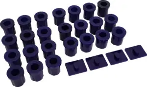 SuperPro Rear Leaf Spring and Slipper Pad Bushing Kit for 1967-1975 Toyota Land Cruiser - KIT0022K