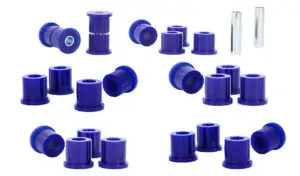 SuperPro Front and Rear Leaf Spring Bushing Kit for 1987 Jeep Wrangler Base - KIT108K