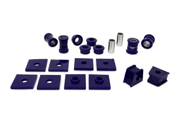 SuperPro Front Axle Bushing Kit for MGB/GT/V8 - Chrome Bumper with Stainless Steel Hardware - KIT5119FSSK