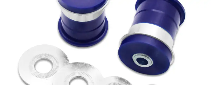 SuperPro Front Lower Control Arm Inner Rear Caster Offset Bushing Kit for 2003-2015 Toyota 4Runner