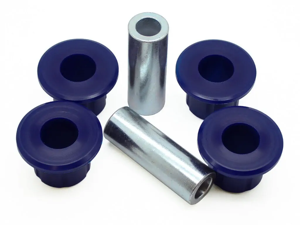 SuperPro Rear Leaf Spring Bushing Set for 2007-2011 Chevrolet Silverado 2500 HD LT - SPF4570K