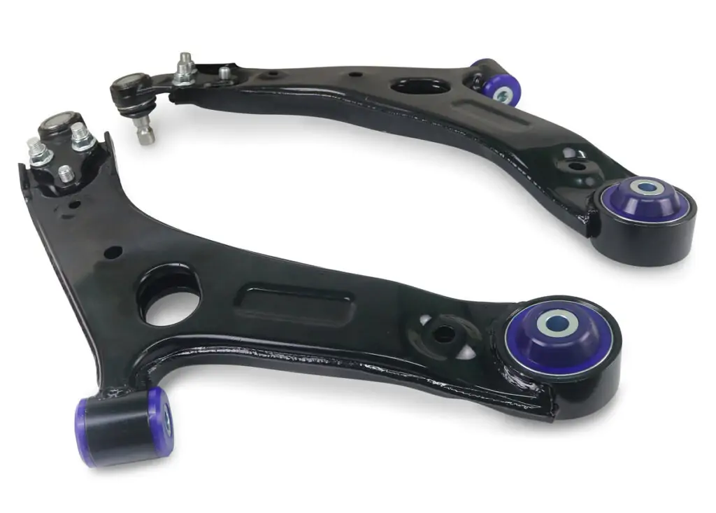 SuperPro Front Lower Control Arm Set with SuperPro Bushings for 2010 Hyundai Tucson GLS - TRC1074