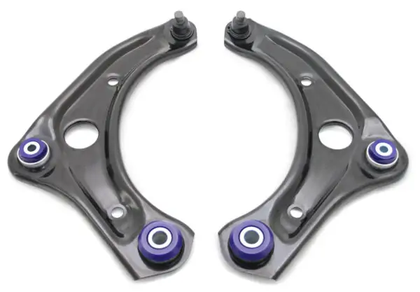 SuperPro Front Lower Control Arm Set with SuperPro Bushings for 2014 Nissan Versa Note - TRC1084