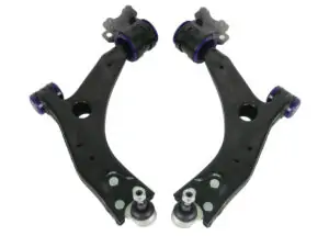 SuperPro Front Lower Control Arm Set with SuperPro Bushings (21mm Ball Joint) for 2006 Volvo C70