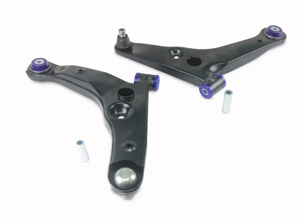 SuperPro Front Lower Control Arm Set with SuperPro Bushings for 2002-2003 Mitsubishi Lancer ES - TRC1147