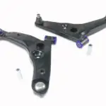 SuperPro Front Lower Control Arm Set with SuperPro Bushings for 2002-2003 Mitsubishi Lancer ES - TRC1147