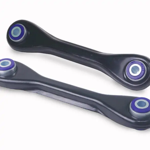 SuperPro Rear Lower Control Arm Set with SuperPro Bushings for 2004 Mazda 3 S & 2007 Mazdaspeed 3 - TRC1148
