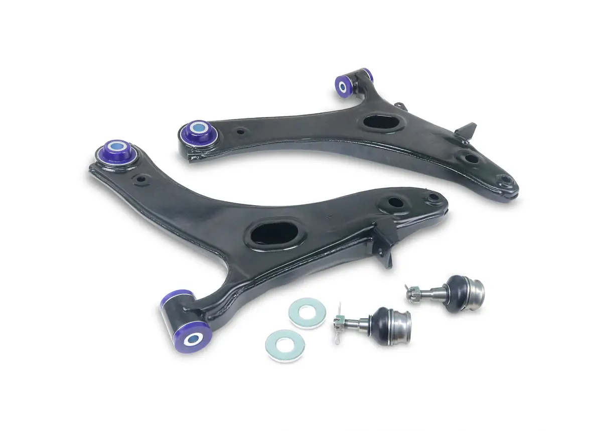SuperPro Front Lower Control Arm Set with SuperPro Bushings for 2013 Subaru XV Crosstrek Limited - TRC1150