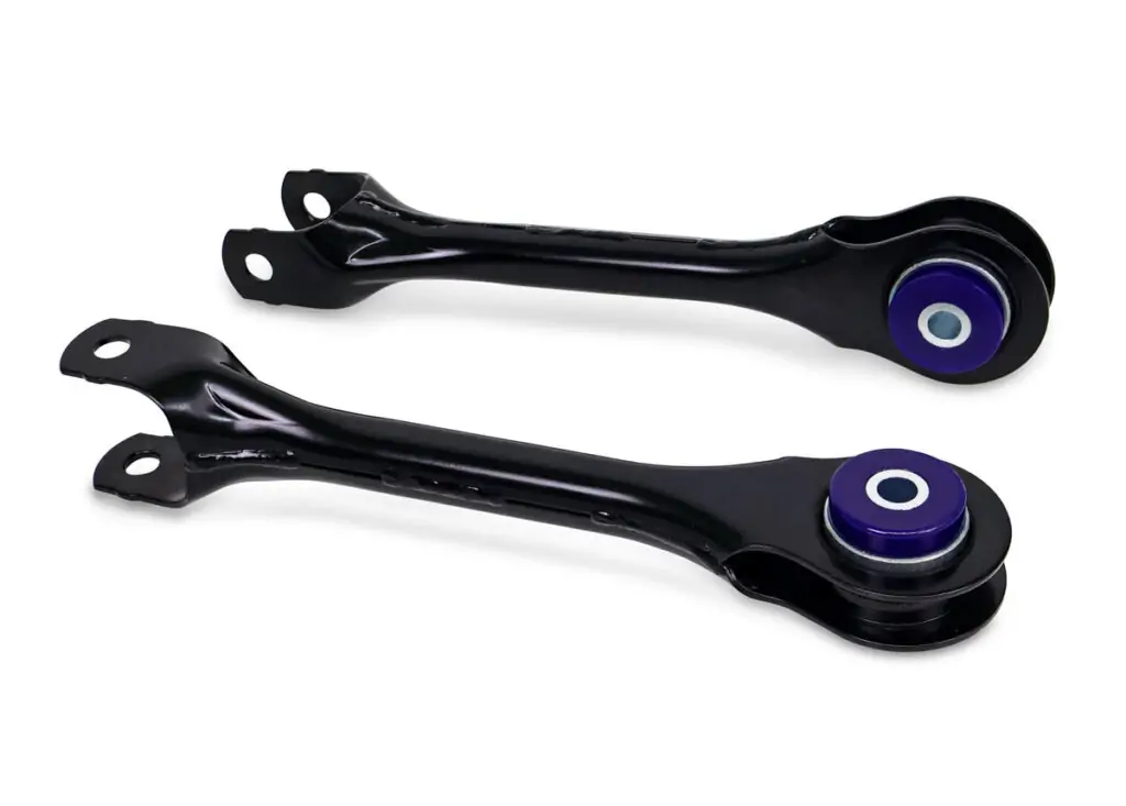 SuperPro Tesla Model 3 & Y Rear Upper Forward Control Arm Set - Precision Performance Upgrade - TRC1153